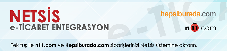 netsis n11.com ve hepsiburada.com veri aktarma entegrasyonu programı yazılımı